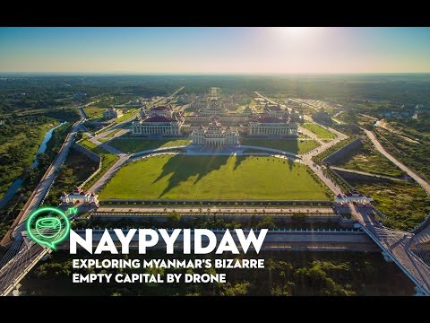 Naypyidaw | Exploring Myanmar's bizarre empty capital by drone | Coconuts TV