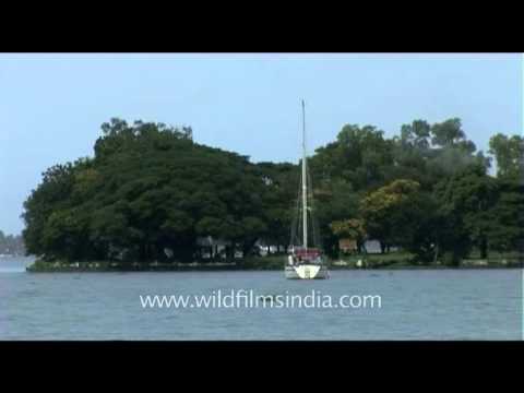 Cochin, one of the finest natural harbours in the world