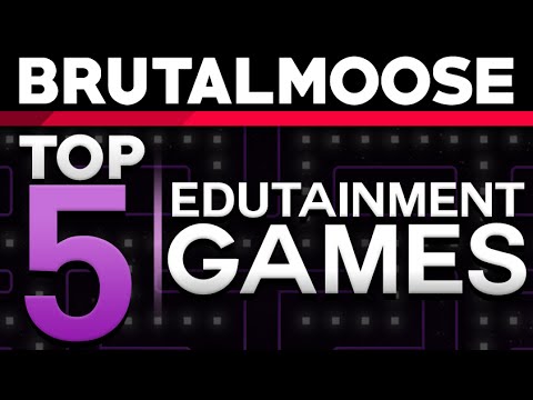 Top 5 Edutainment Games - brutalmoose feat. MatPat