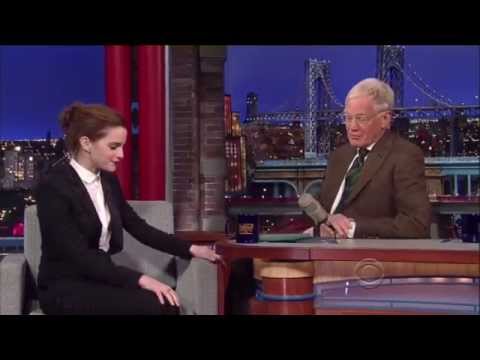 Emma Watson - Late Show with David Letterman (2014) HD