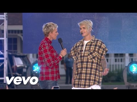 Justin Bieber - What Do You Mean? (Live From The Ellen Show)