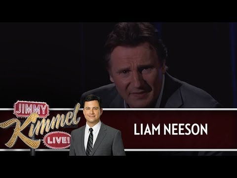 Liam Neeson Threatens a Fan on Jimmy Kimmel Live