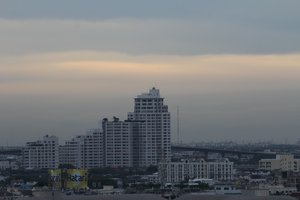 Bangkok and New high-rise buildings.