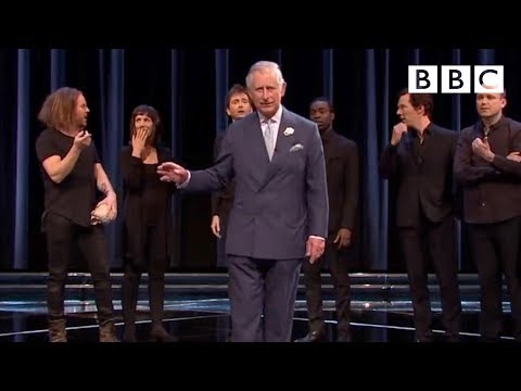 'To be or not to be?' featuring Benedict Cumberbatch & Prince Charles - Shakespeare Live! - BBC