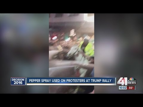 Donald Trump rally leads to chaos in Kansas City