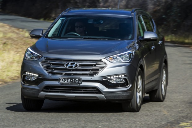 The Hyundai Santa Fe.