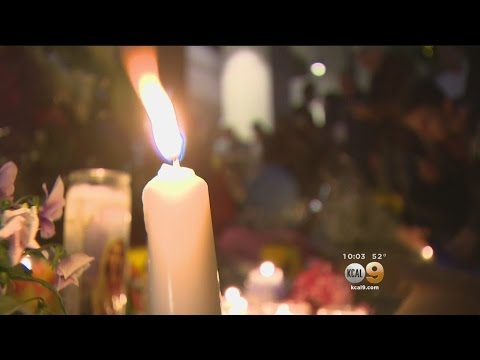 Hundreds Gather At LA's French Consulate In Emotional Show Of Solidarity