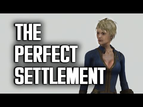 The Perfect Efficient Settlement - How to Make It - Fallout 4 Settlements