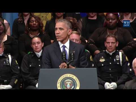 President Obama Speaks at an Interfaith Memorial Service