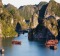 Vietnam's most popular attraction: Ha Long Bay.