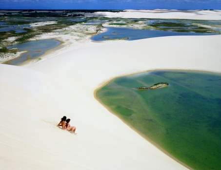 Dunas Tatajuba, the sand dunes just outside Jericoacoara, Brazil.