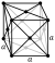 Face centered cubic crystal structure for gold