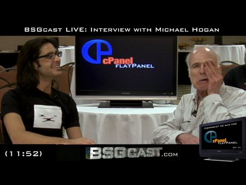 BSGcast LIVE: INTERVIEW with Michael Hogan