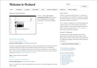 Orchard is a free, open source, community-focused project aimed at delivering applications and reusable components on the ASP.NET platform.