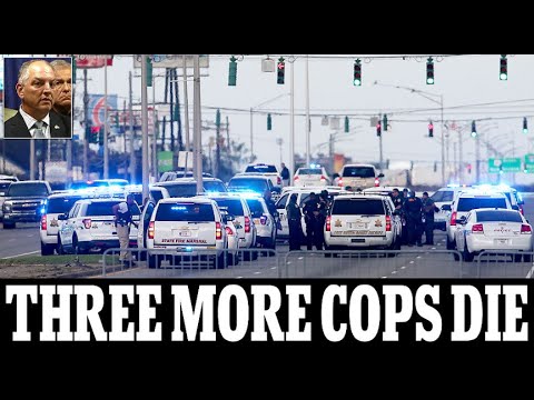 Black Ex-Marine Sergeant..AMBUSHES and KILLS 3 Baton Rouge POLICE OFFICERS!!