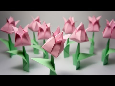 Origami Tulip