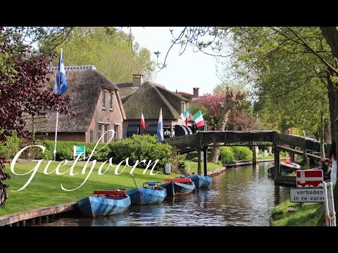 Giethoorn, Venice of The North - Travel Vlog (Video Blog) Travel Netherlands