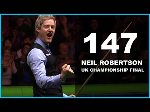 MAXIMUM 147 Break by Neil ROBERTSON in Final ᴴᴰ | UK Snooker Championship 2015 vs LIANG Wenbo 梁文博