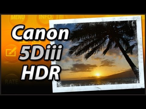 Canon 5Diii HDR Mode - Tutorial Training Video