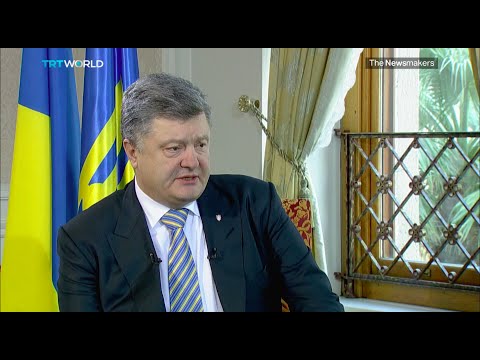 The Newsmakers: Interview with Ukrainian President Petro Poroshenko