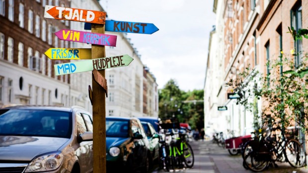 Jaegersborggade, Copenhagen's neighbourhood for gourmet food.