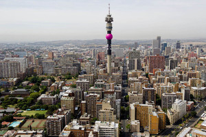 The iconic Telkom Tower in Hillbrow is home to Telkom services and products on-the-rise. (Herman Verwey, Gallo)