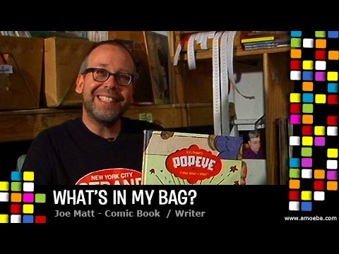 Joe Matt - What's In My Bag?