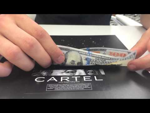 Cartel Papers: How to Roll A $100 Bill Rolling Paper