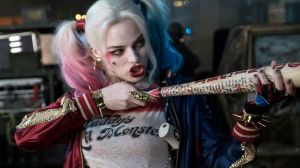 Margot Robbie as the latest incarnation of Harley Quinn, in the movie Suicide Squad.