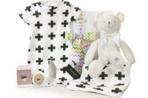 Monochrome hamper from Pamper Hampers