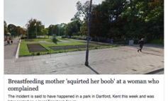 It turns out the Daily Mail's breastfeeding mother 'squirted her boob' story is one man's brilliant hoax [IMAGES]