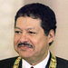 Ahmed H. Zewail, left, in 1999 after being honored by President Hosni Mubarak of Egypt for winning the Nobel Prize.