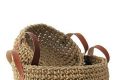 All-natural, crocheted jute basket featuring handcrafted leather handles. $125, available from crayonchick.com.au
