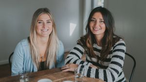 Melany McBride and Amy Parfett started WedShed together.