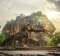 Mountain of Sigiriya in Sri Lanka.