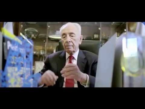 Former Israeli President Shimon Peres goes Job Hunting in Hilarious Parody Video