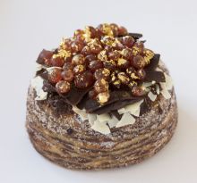 LONDON, ENGLAND - JULY 19: Dum Dum Donutterie and JUST EAT have created the world's most expensive "Cronut", a doughnut ...