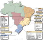 Mapa de CSIRT Brasileiros