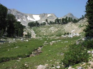 File - Paintbrush Canyon in Grand Teton National Park, Wyoming.