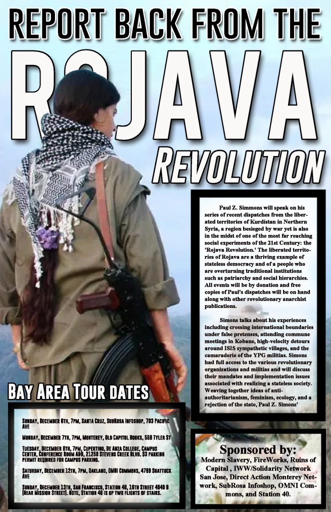 Rojava Revolution Bay Area Tour