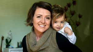 Diana Eiszele was seven months pregnant with her daughter Palmer-Jane when her mother Nicky unexpectedly died.