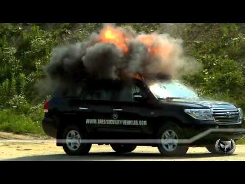 Ares Security Vehicles VR7 Armoured Toyota Land Cruiser