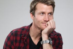 The Bachelor Richie Strahan was a popular visitor to the Fairfax Media offices on Wednesday.