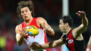 Close: Swans ruckman Kurt Tippett is due back next week.