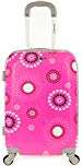 Rockland F151 Polycarbonate Carry On Luggage, Pink Pearl, One Size, 20-Inch