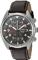 Seiko Men's SNN241 Chronograph Brown Dial Watch