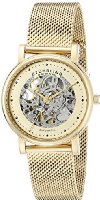 Stuhrling Original Women's 832L.03 Castorra Analog Display Automatic Self Wind Gold Watch