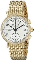 Frederique Constant Women's FC291A2RD5B Analog Display Swiss Quartz Yellow Watch