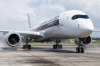 Singapore Airlines has flown a new Airbus A350 into Melbourne Airport.