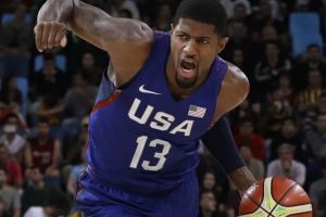 Called the Aussies dirty:  Paul George